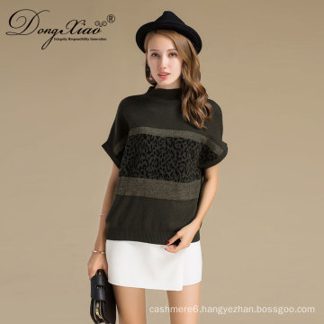 Hot Selling Factory Price Autumn 1 /2 Half Sleeve Women Casual Wear Pullover Sweater